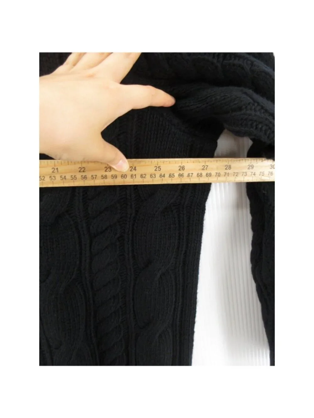 Polo Ralph Lauren Sweater 2XB Merino Wool Henley Cable Knit Mock Neck